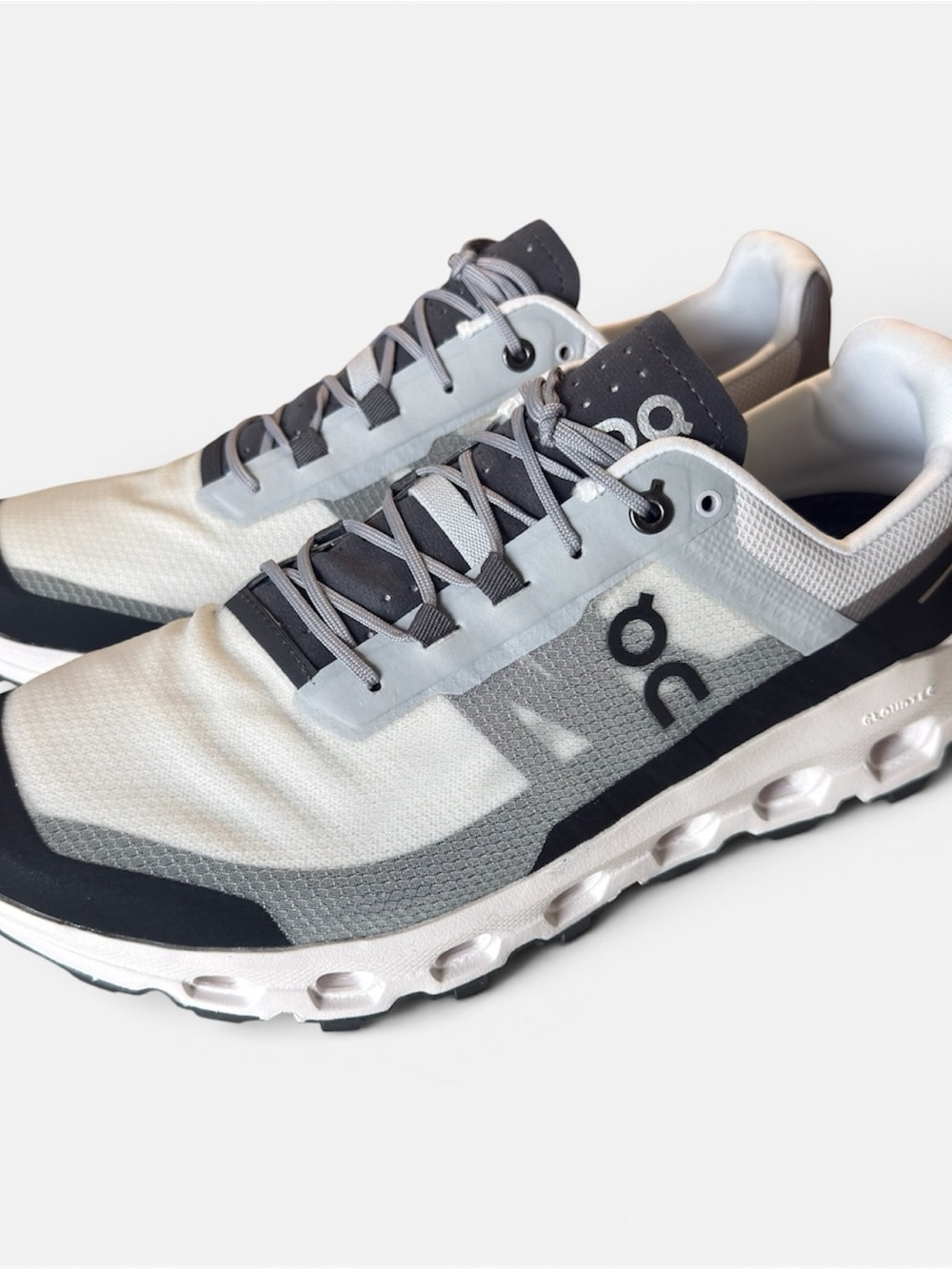 New Men's ON CLOUD CLOUDVISTA Glacier Black Running Shoes 64.99059 Size 9